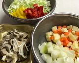 牛肉と野菜たっぷりトマトスープ～ダシダ作り方1写真
