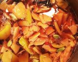 スパイス入りかりんとハイビスカスシロップ作り方6写真