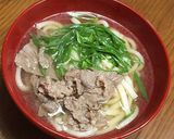ダシダで肉吸い風うどん作り方5写真