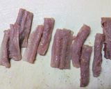 発見♪サンマとイモ炒め作り方1写真