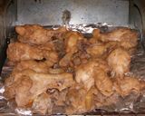 圧力鍋で鶏手羽元のやわらかヘルシー唐揚げ作り方4写真