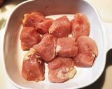 鶏胸肉の グリーンカレー煮 簡単ロカボ作り方1写真