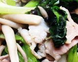 超簡単!牛肉とターサイのオイスター炒め♡作り方5写真