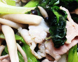 超簡単！牛肉とターサイのオイスター炒め♡作り方5写真