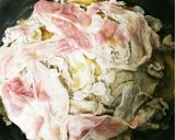 あごだしつゆで豚卵玉丼作り方2写真