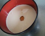 豆乳スープで温玉とろとろダシダスープ♪作り方3写真
