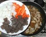 牛すじ・もつの煮込み♪簡単圧力鍋なし！作り方8写真