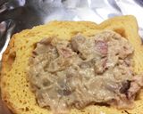凹ませパンでフレンチなクロックムッシュ風作り方5写真