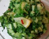 大根の葉塩漬け（血管ダイエット食984）作り方1写真