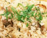 しそ香る「炊き込まない」ホタテご飯作り方7写真