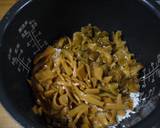 簡単★炊飯器で☆ザーサイ＆メンマおこわ♪作り方2写真