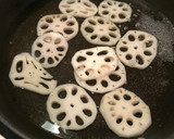 水煮れんこんとだしつゆで！簡単うま味金平作り方1写真