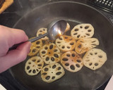 水煮れんこんとだしつゆで！簡単うま味金平作り方4写真