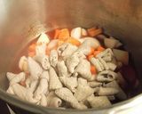 圧力鍋で♪大根とモツのトマトジュース煮作り方5写真