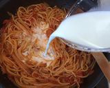 自分メモ用★トマトクリームパスタ作り方8写真