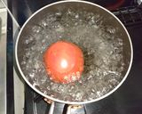 お父さんのオクラとトマトと豆腐のサラダ作り方1写真