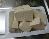 お父さんの青梗菜で肉豆腐作り方2写真