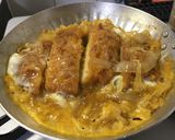 これぞ定番、ビミサンで簡単煮カツ丼作り方2写真