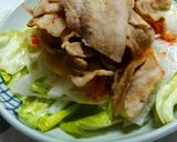 韓国風豚しゃぶサラダ作り方8写真