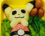 キャラ弁 ポケモン ピカチュウ作り方4写真