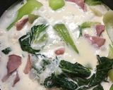 簡単(^^)チンゲンサイのクリーム煮作り方5写真