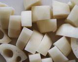 シャキシャキれんこんの煮物作り方2写真