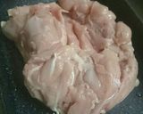 チーズがとろけるチキンのホイル焼き作り方1写真