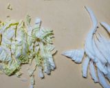 鉄分たっぷり白菜サラダ作り方1写真