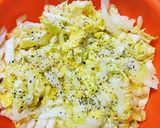 鉄分たっぷり白菜サラダ作り方3写真