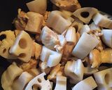 シャキシャキれんこんの煮物作り方7写真