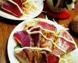 さっぱりハマチのサラダ作り方4写真