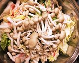 ミルフィーユ鍋 きのこやもやしうどんも！作り方2写真