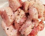 パクチーたっぷり♡チキン作り方1写真