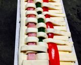 魚焼きグリルで♡鮮やか編みベジチーズパイ作り方12写真