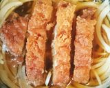 余った豚カツでお一人様カツ丼！作り方2写真
