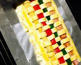 魚焼きグリルで♡鮮やか編みベジチーズパイ作り方15写真