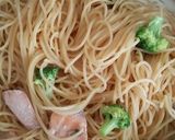 秋鮭のクリームパスタ作り方8写真