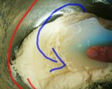 Wｼｭｶﾞｰﾊﾟﾝ☆【中種法・手捏ね】作り方2写真