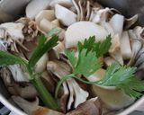 牛肉・大根・里芋・舞茸の煮物～圧力鍋～作り方3写真
