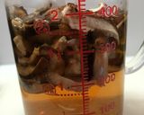 冬瓜の椎茸&枝豆あんかけ作り方1写真