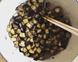 モチっと玄米大根餅with秋茄子の肉味噌作り方14写真