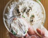 モチっと玄米大根餅with秋茄子の肉味噌作り方10写真