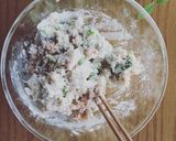 モチっと玄米大根餅with秋茄子の肉味噌作り方9写真