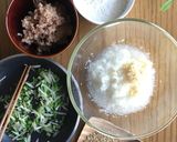 モチっと玄米大根餅with秋茄子の肉味噌作り方8写真