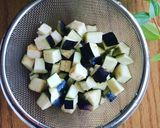 モチっと玄米大根餅with秋茄子の肉味噌作り方5写真