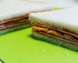 チーズとろ～り♡焼きサンドイッチ♡作り方3写真