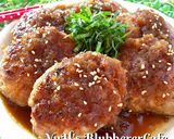 激旨おろしソース♡大根入り豚コマバーグ作り方13写真