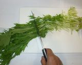 水菜の即席漬物♪簡単昆布と水菜作り方2写真
