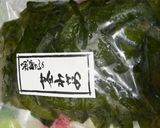 茎わかめとなめこのポン酢あえ作り方1写真