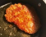 トンカツとトマトドレッシングのサラダ作り方3写真